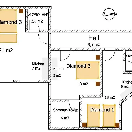 Appartamento Diamond Astoria *
